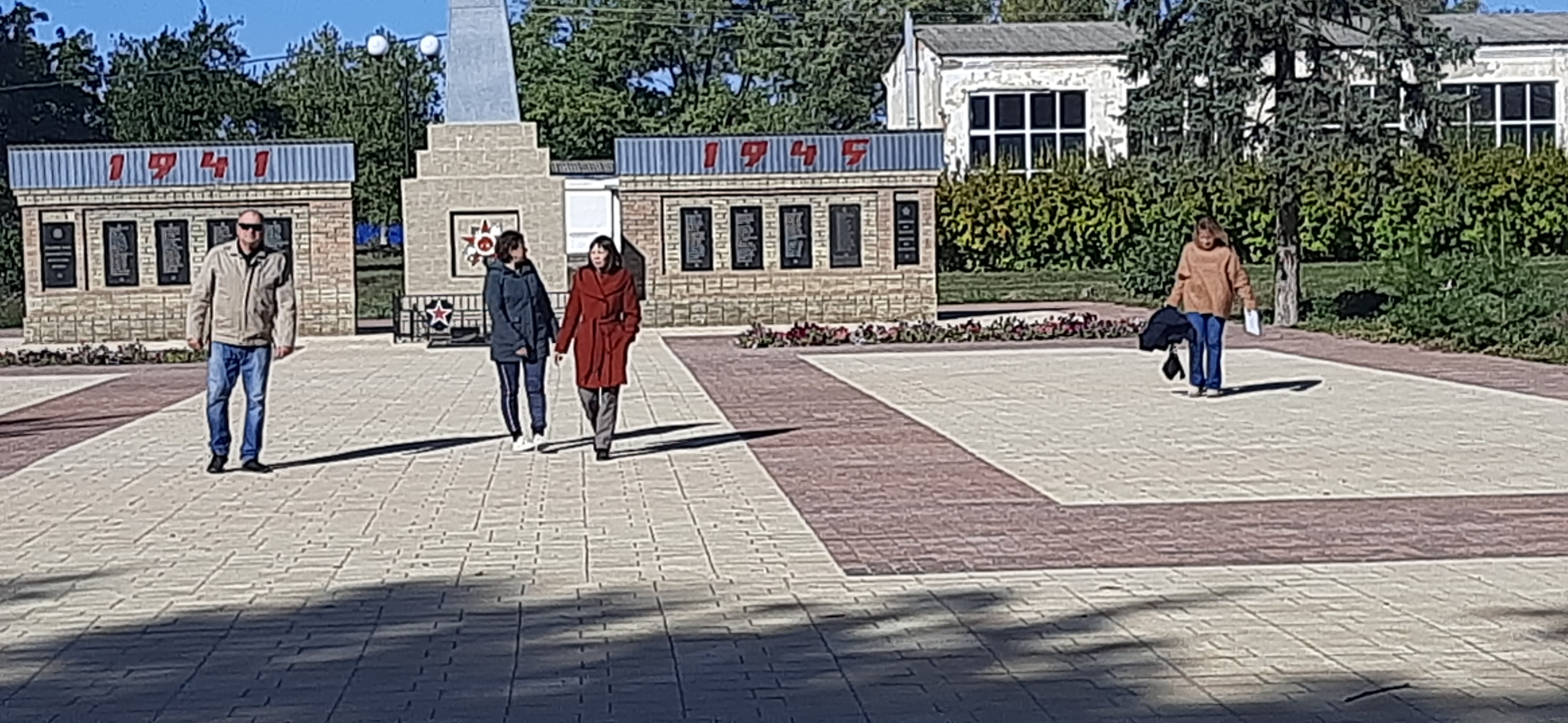 Мемориальный комплекс погибшим землякам в годы Великой Отечественной войны.